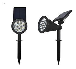 Suren Solar Powered Udendørs Garden Spotlight 7led Color Light