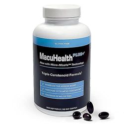 Macuhealth Plus+ silmävitamiinilisä aikuisille 360 laskea