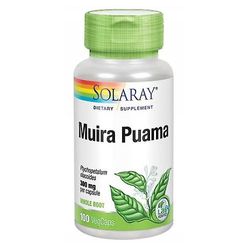 Solaray Muira Puama, 300 mg, 100 Lippistä (pakkaus 1)