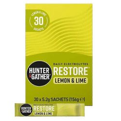 Hunter & Gather Hunter and Gather Restore Lemon & Lime elektrolyyttipussit 30