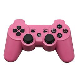 PS3: lle langaton Bluetooth 30 -ohjain Pelikahvan etäpeliohjain 2024 Pink
