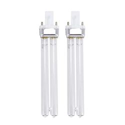 2 kpl 11 W:n ultravioletti-UV-desinfiointilamppuja, UV-sterilointilamppuja sterilointisäiliöön (g23-lampun kanta) Kuten
