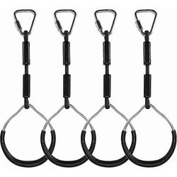 Lasten kiipeilyrenkaat Monikäyttöinen keinu muovirenkailla Suurin kuorma: 120kg Ninja kiipeilyrengas estepuutarhakeinu