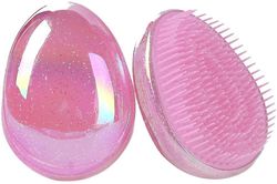 Massage Starry Sky Ægformet Kam, Anti-Knude og Glat Hår Comb (Starry Sky Pink)