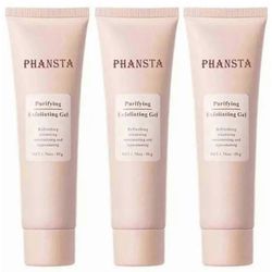Puhdistavat entsyymit Kuorintageeli Kuoriva Kasvojen kuorinta Kasvojen kuorinta-aineet Kuolleen ihon poistoaine Womelle PHANSTA 3pcs