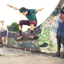 Firehjulet Maple Silent Skateboard