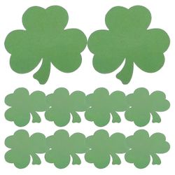 40 kpl paperiapila leikkauksia Pyhän Patrickin päivän koristeisiin luokkahuoneen ilmoitustaulun sisustus tee-se-itse-askarteluprojekteihin apila 8,...