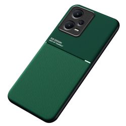 Takakotelo Xiaomi Redmi Note 12 Pro 5G -linjoille, painettu nahka + Hrid kuori sisäänrakennetulla arkilla