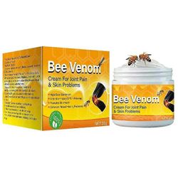 unbrand Mehiläismyrkkyvoide nivelkipuihin ja iho-ongelmiin, Mehiläismyrkkyjen nivelhoitovoide, nivelten ja lihasten rauhoittava voide 3 kpl