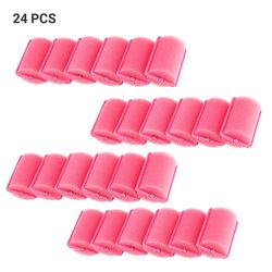 Besser 12/24x Svamp Hår Ruller Soft Foam Komfortabel Styling Wave Curler 24PCS