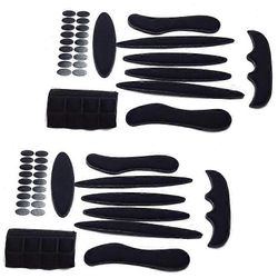2 kpl Universal Cycling Replacement Sponge Pads Set Kypärätyynysarja pyöräpyöräilyyn moottoripyörä