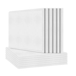 12 pakkaus akustiset paneelit, äänieristetty pehmuste, viistetty reuna ääntä vaimentavat paneelit, akustinen paneeli