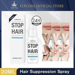 3kpl Permanent Hair Removal Spray Stop Hair Growth Inhibitor Remover Extra Strong Permanent Removal