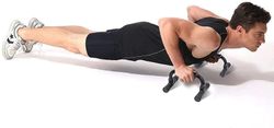 Linkrunning Push up barer, 1 par push up barer til fitness styrketræning og styrketræning Som vist As shown