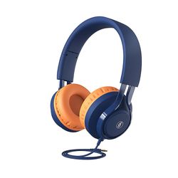 Gangxun Headset Kablet hovedtelefon Bærbar mikrofon Sports Gaming Computer Kompatibel mobiltelefon headset Blå