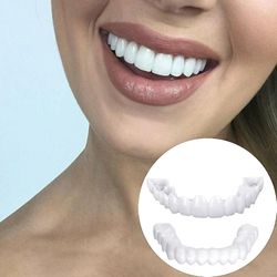 Smile Dental False Teeth Cover Perfect Smile Viilut Comfort Fit Flex Proteesit Hampaat TY