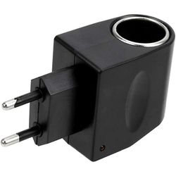 220 V - 12 V auton tehomuunnin, auton tupakansytyttimen virtalähde AC-DC-invertterin virtalähteelle sähkökäyttöiselle pakettiautolle, EU-asetukset