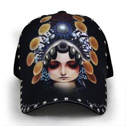 Aionyaaa FS 3D-utskrift Kinesisk Dragon Baseball Caps For kvinner med nagle Summer Menn Caps og hatter Street Hip Hop Cap Snapback Bone 3D Cap 15