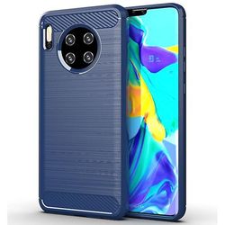 AIR Holdbar soft protective shell case til Huawei Mate 30 - Blå