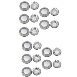 10 kpl Philips HQ30 HQ32 HQ33 HQ36 HQ300 partakoneen terän pään teräristikko partakoneen tarvikkeet Silver