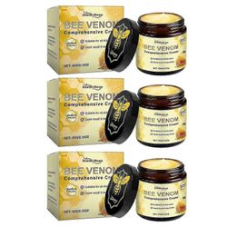 Bee-Venom Comprehensive Cream Not Ärsytä ihoa Nopeavaikutteinen voide kaikille ihotyypeille 3pcs