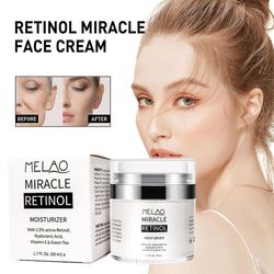 Ochime Mirakler Retinol ansiktskrem med hyaluronsyre vitamin E Anti aldring Anti rynke fuktighetskrem 50g