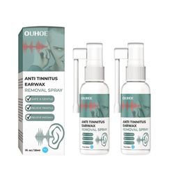 1-3kpl Anti Tinnitus Korvavahan poistosuihke 30ml