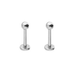 BodyJewelryOnine 2 Stk 16g labret læbe monroe brusk tragus helix conch piercing bold 16g 1/4