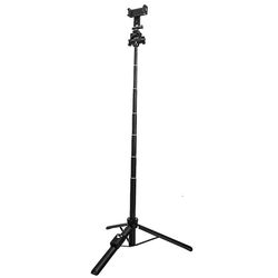 YUNTENG VCT-6688 kamerapuhelimen pidike suoratoisto Laajennettava jalusta Bluetooth Selfie Stick