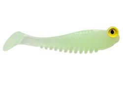 Handuo 20pcs lysende Fiskeri Bait Simulation T-tail Fiskegrej grøn
