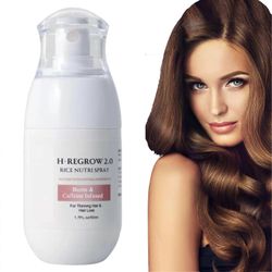 unbrand H-Regrow 2.0 - Hiusten uudelleenkasvu naisille, H-Regrow 2.0 2025 Uusi kaava, hiusten uudelleenkasvu riisi nutri spray, pidemmät ja täytelä...