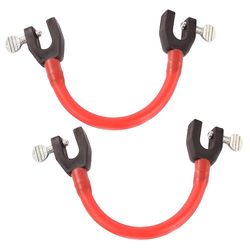 2pcs Easy Wedge Ski Training Aid Ski Tip Connector lærer kontrol gør en kile Basic Drejning for begyndere Tilfældig Farve