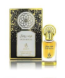 AYAT PERFUMES "Tuoksuva öljy - Ayat-hajuvedet - Oud Royal - 12 ml - Meripihka, Vetiver, Oud"