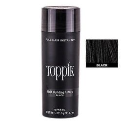 Toppik Large Black 27,5g - Tehokas ohuiden hiusten ja kaljujen kohtien peittämiseen.