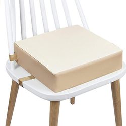 0 Børnestol Stigende pude Småbørn Justerbar 2 rem spisning booster sædepude dekorativ pude sofa kunst boldrum Beige