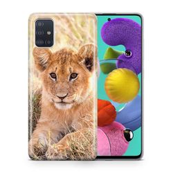 König Taske Mobiltelefonbeskytter til Samsung Galaxy S10 Lite Cover Cover Taske Kofanger Taske TPU Løve baby