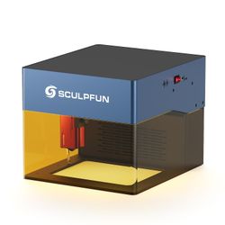 Sculpfun iCube 3W laserkaivertaja kannettava laserkaiverruskone savusuodattimen lämpötila-altaalla EU Plug