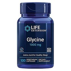 Life Extension Elinajan pidennys Glysiini 1000 mg 100 Kasvis kapselia