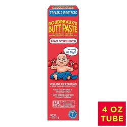 Boudreaux's Butt Paste Boudreaux'n Butt Paste maksimaalinen vahvuusvaippa ihottumavoide, 4 oz