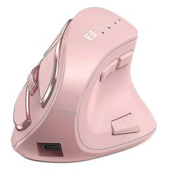 Ladattava ergonominen hiiri äänetön napsautus Bluetooth 5.0 langattomat hiiret käyttöjärjestelmälle Windows XP 10 7 ja