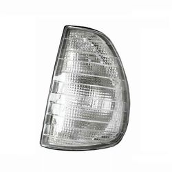 1 pari sivukulmavalojen merkkivaloja W123 1976-1984 suuntavilkkujen kulmavalojen merkkivalo Valkoinen