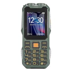 4g kestävä vanhempi matkapuhelin 2,6 tuuman näyttö iso painike 16800mah kaksoisled-taskulamppu vieraskielinen äänilähetys dual sim kaksoisvalmiusti...