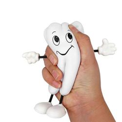 Tooth Figure Toy Soft PU korkealaatuinen painehammasmalli