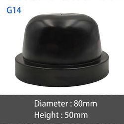 2kpl auton led-valo ajovalojen pölysuojus piilotettu ksenonvalo kumi tiiviste korkki kannen ajovalaisin auton muotoilu H4 H1 H7 D2H H11 H8 HB3 G14-...