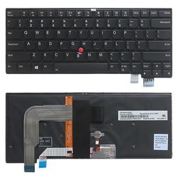 Amerikansk tastatur med bakgrunnsbelysning for Lenovo Thinkpad T460s T470s Ikke angitt