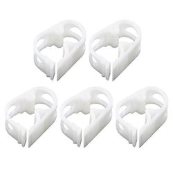 5 kpl muovisia letkukiinnikkeitä, letkukiinnike infuusiopulloille, laboratorioventtiilit, virtauksen säätö Valkoinen 3.00X1.90X1.40CM