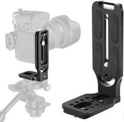 unbrand Dslr Camera L -kiinnikkeen jalustan pikalukituslevy Canon Nikon Sony Dji Osmo Ronin Zhiyun -stabilointiaineelle
