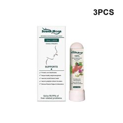 2 kpl nenäinhalaattori - lievittää tukkoisuutta ja kutinaa 3Pcs