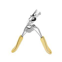 Øjenvipper Curler Naturlig Curler Shaping Begynder rustfrit stål Mini Portable Makeup Tool Skønhed Makeup Sølv guld håndtag