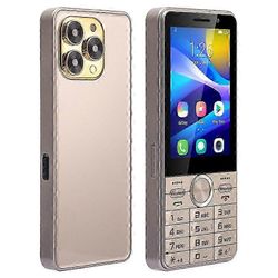 Uniwa A3501 2GB + 16GB Älypuhelin 3,5 Tuuman Whatsapp Android 8 Puhelin 2500mah Akku - Musta Kultaa